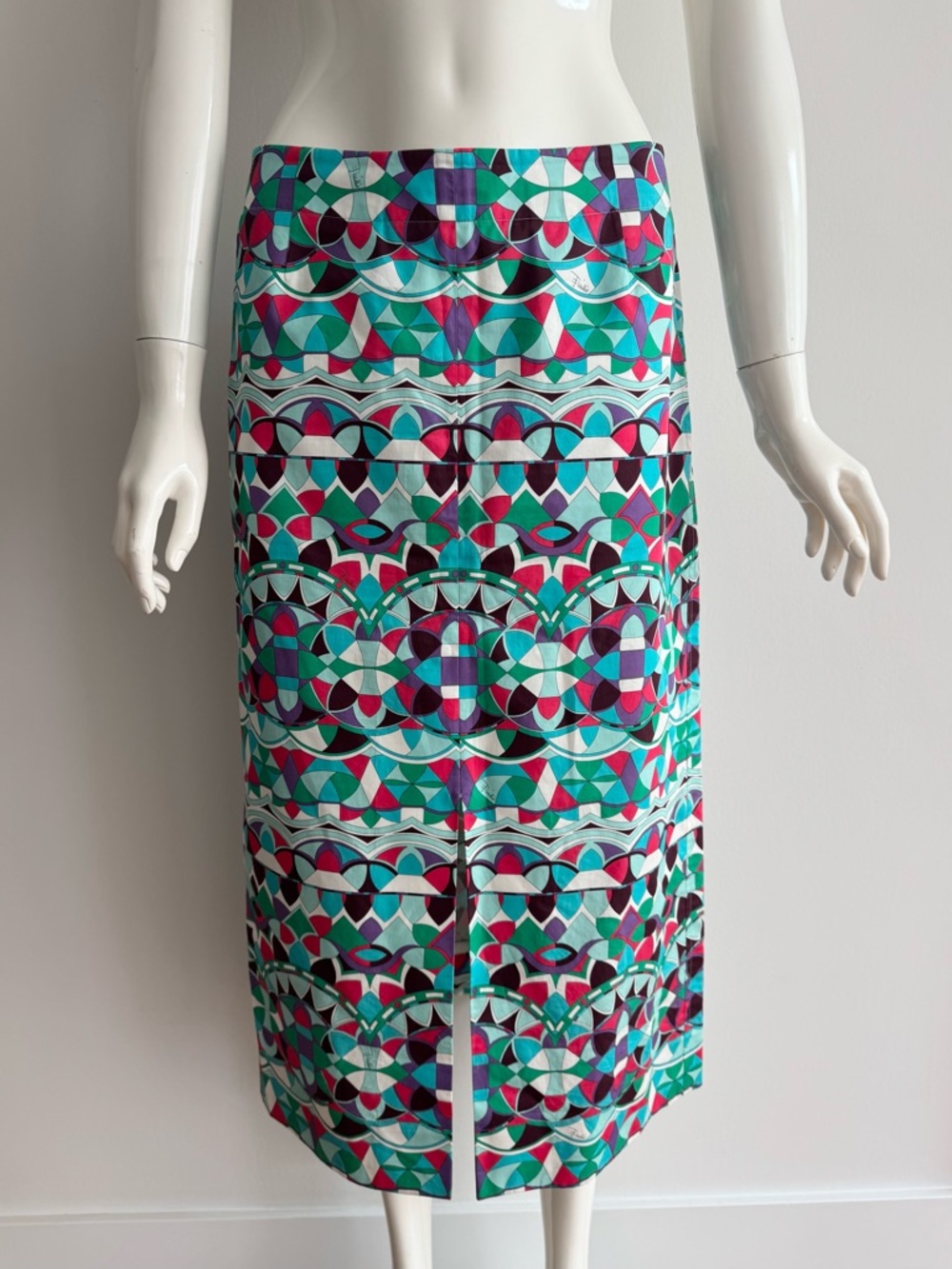 Authentic Emilio pucci multicolor long skirt